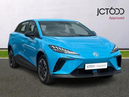 2024 mg 4 51kwh se hatchback 5dr electric auto (170 ps) price: £13,622 finance: £151.45 electric 2024 6,618 miles automatic jct600 approved... photo