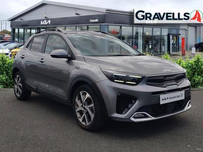 Used 2024 Kia STONIC 1.0 T-GDi MHEV GT-Line S SUV 5dr Petrol Hybrid DCT Euro 6 (s/s) (118 bhp) astro grey at Gravells