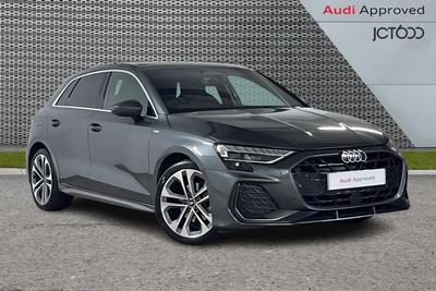 2026 Audi A3 1.5 TFSI 30 S line Sportback 5dr Petrol S Tronic Euro 6 (s/s) (116 ps) at JCT600