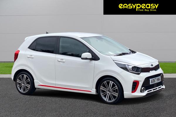 Used 2017 Kia PICANTO 1.25 GT-line 5dr White at easypeasy