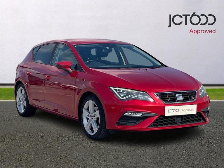 Used 2017 SEAT Leon 1.4 EcoTSI FR Technology Hatchback 5dr Petrol Manual Euro 6 (s/s) (150 ps) Red at JCT600