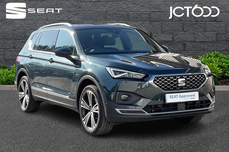 Used 2019 SEAT Tarraco 2.0 TSI XCELLENCE First Edition Plus SUV 5dr Petrol DSG 4Drive Euro 6 (s/s) (190 ps) Green at JCT600