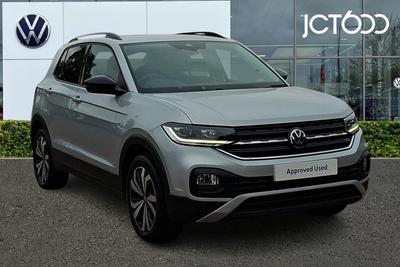 2023 VOLKSWAGEN T-Cross 1.0 TSI Black Edition SUV 5dr Petrol Manual Euro 6 (s/s) (95 ps) at JCT600
