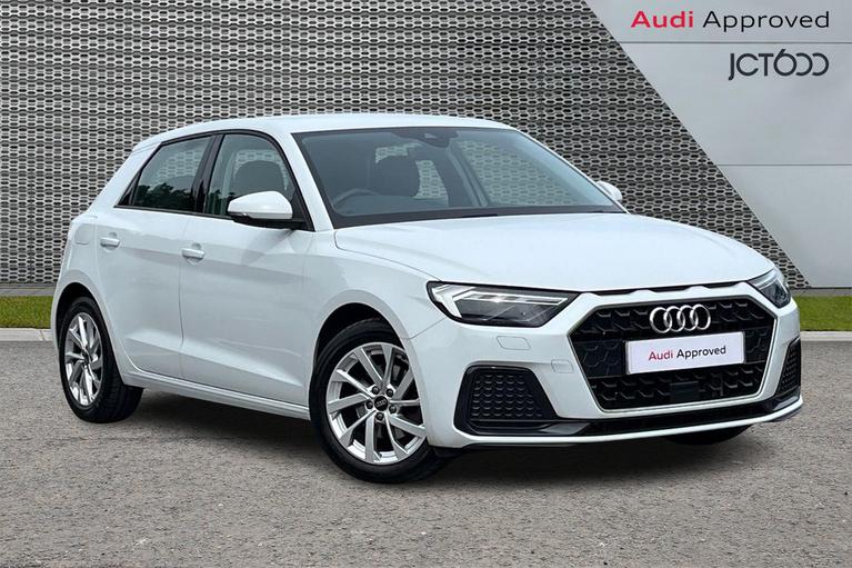 Used 2024 Audi A1 1.0 TFSI 30 Sport Sportback 5dr Petrol Manual Euro 6 (s/s) (116 ps) White at JCT600