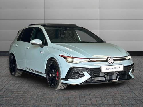 Used 2026 Volkswagen Golf 2.0 TSI GTI Clubsport DSG Euro 6 (s/s) 5dr Blue at Sinclair Volkswagen