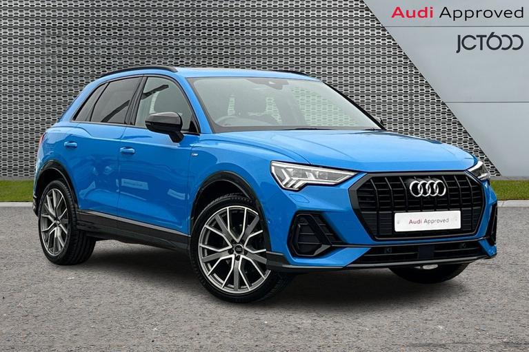 Used 2019 AUDI Q3 1.5 TFSI CoD 35 Vorsprung SUV 5dr Petrol S Tronic Euro 6 (s/s) (150 ps) Blue at JCT600