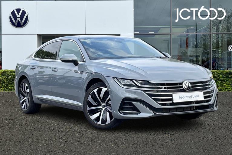 Used 2023 VOLKSWAGEN Arteon R-Line 1.4 TSI eHybrid 218PS 6-speed DSG 5 Door Moonstone Grey at JCT600