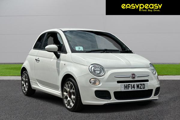 Used 2014 Fiat 500 1.2 S 3dr White at easypeasy