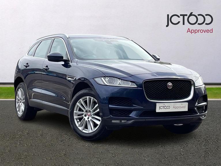 Used 2017 JAGUAR F-Pace 2.0 P250i Prestige SUV 5dr Petrol Auto AWD Euro 6 (s/s) (250 ps) Blue at JCT600