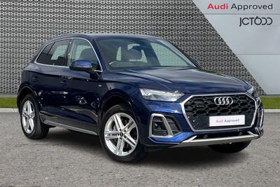 2021 AUDI Q5 2.0 TDI 40 S line SUV 5dr Diesel S Tronic quattro Euro 6 (s/s) (204 ps) at JCT600