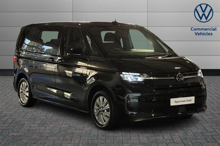 Used 2025 VOLKSWAGEN Multivan 1.5 TSI eHybrid 19.7kWh Life MPV 5dr Petrol Plug-in Hybrid DSG 4Motion Euro 6 (s/s) (245 ps) Deep Black at JCT600