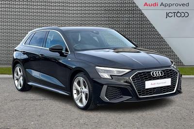 2022 AUDI A3 1.5 TFSI 35 S line Sportback 5dr Petrol Manual Euro 6 (s/s) (150 ps) at JCT600