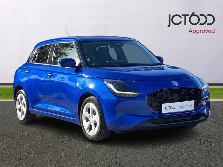 Used 2024 SUZUKI Swift 1.2 MHEV Motion Hatchback 5dr Petrol Hybrid Manual Euro 6 (s/s) (82 ps) Blue at JCT600