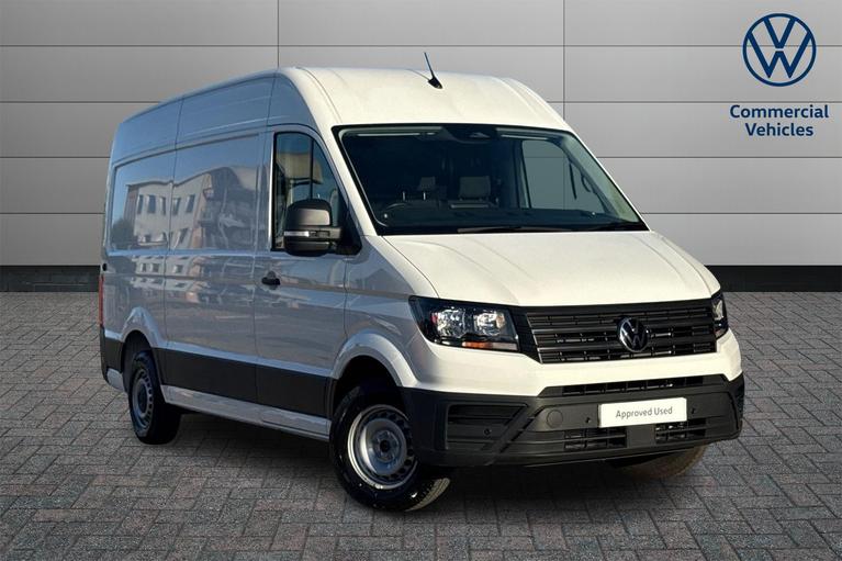 Used 2026 Volkswagen Crafter  CR35 MWB  FWD 2.0 TDI 140PS Commerce Plus High Roof Van Auto White at JCT600