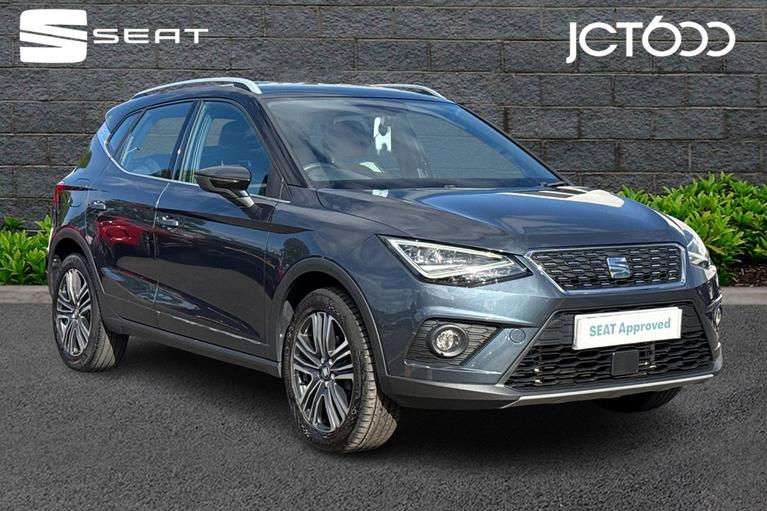 Used 2021 SEAT Arona 1.0 TSI XCELLENCE SUV 5dr Petrol Manual Euro 6 (s/s) (110 ps) Grey at JCT600