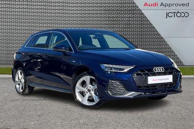 2026 Audi A3 1.5 TFSIe 17.9kWh S line Sportback 5dr Petrol Plug-in Hybrid S Tronic Euro 6 (s/s) (204 ps) at JCT600
