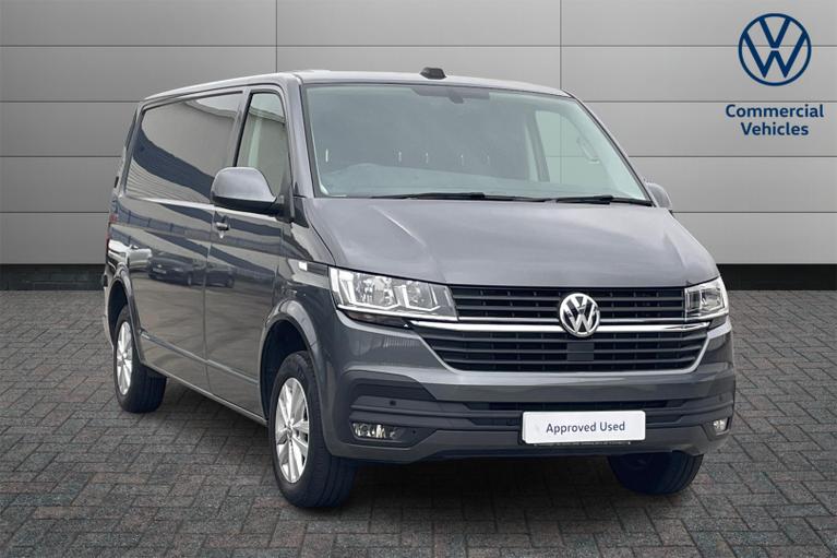 Used 2023 VOLKSWAGEN Transporter T30 Highline Manual LWB Euro 6 150ps *HEATED WINDSCREEN*APP CONNECT* Indium Grey at JCT600