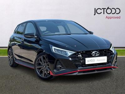 2022 HYUNDAI i20 1.6 T-GDi N Hatchback 5dr Petrol Manual Euro 6 (s/s) (204 ps) at JCT600