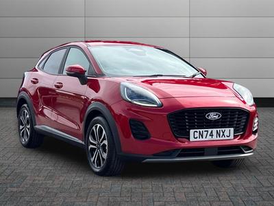 Used 2024 Ford Puma 1.0T EcoBoost MHEV Titanium SUV 5dr Petrol Hybrid Manual Euro 6 (s/s) (125 ps) at Sinclair Direct