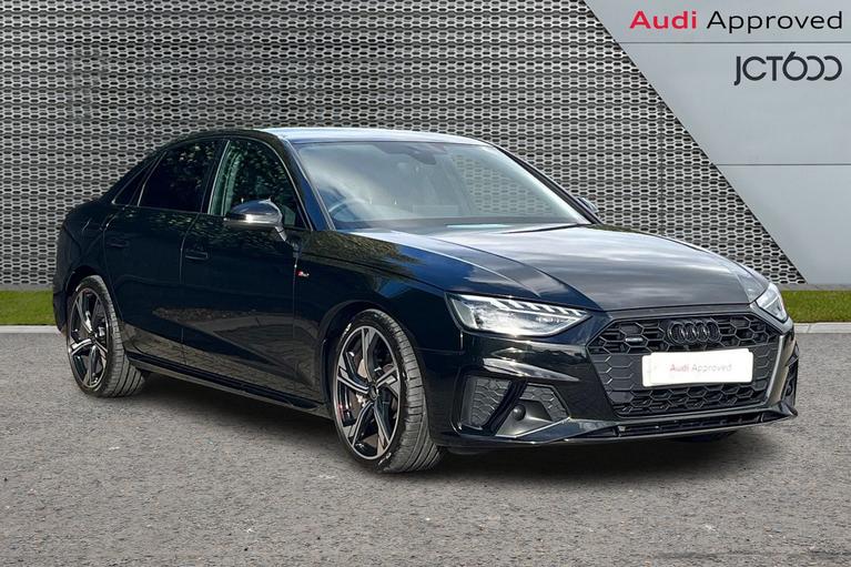 Used 2022 AUDI A4 Black Edition 45 TFSI quattro 265 PS S tronic Mythos Black at JCT600