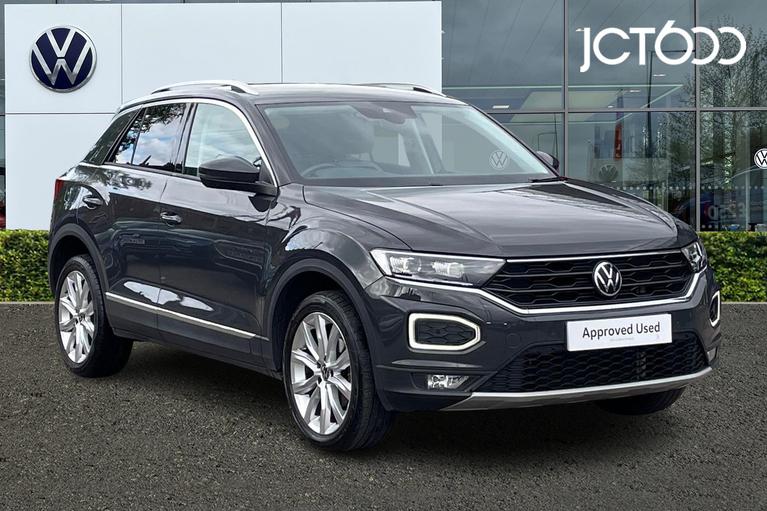 Used 2021 Volkswagen T-Roc 1.5 TSI EVO SEL 5dr Grey at JCT600