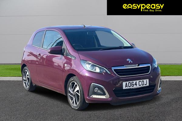 Used 2014 Peugeot 108 1.2 VTi Allure 3dr Mauve/Purple at easypeasy