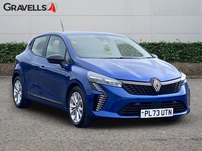 Used 2023 Renault CLIO 1.6 E-TECH evolution Hatchback 5dr Petrol Hybrid Auto Euro 6 (s/s) (145 ps) Blue at Gravells