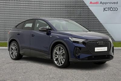 2026 Audi Q4 E-Tron 55 Black Edition Sportback 5dr Electric Auto quattro 82kWh (340 ps) at JCT600