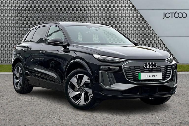 Used ~ AUDI Q6 Audi Q6 SUV S line e-tron quat Mythos black at JCT600