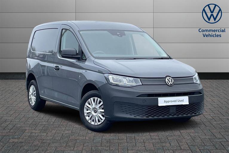 Used 2022 VOLKSWAGEN Caddy C20 Cargo Commerce SWB 102ps*CRUISE CONTROL*BLUETOOTH* Pure Grey at JCT600