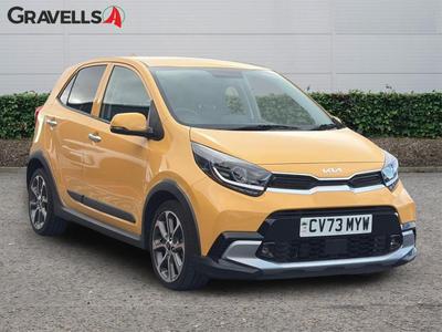 Used 2023 Kia PICANTO 1.0 DPi X-Line S Hatchback 5dr Petrol AMT Euro 6 (s/s) (66 bhp) HONEY at Gravells
