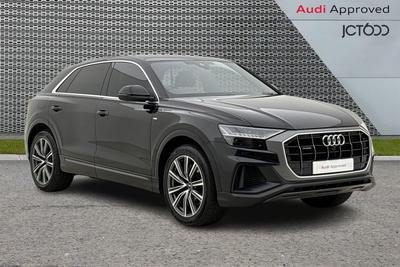 2023 AUDI Q8 3.0 TFSI V6 55 S line SUV 5dr Petrol Tiptronic quattro Euro 6 (s/s) (340 ps) at JCT600