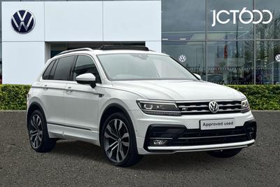 2019 VOLKSWAGEN Tiguan 2.0 TDI R-Line Tech SUV 5dr Diesel DSG 4Motion Euro 6 (s/s) (150 ps) at JCT600