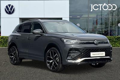 2024 VOLKSWAGEN Tiguan 1.5 eTSI MHEV R-Line SUV 5dr Petrol Hybrid DSG Euro 6 (s/s) (150 ps) at JCT600