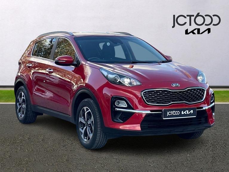 Used 2019 Kia Sportage 1.6 GDi 2 SUV 5dr Petrol Manual Euro 6 (s/s) (130 bhp) Red at JCT600