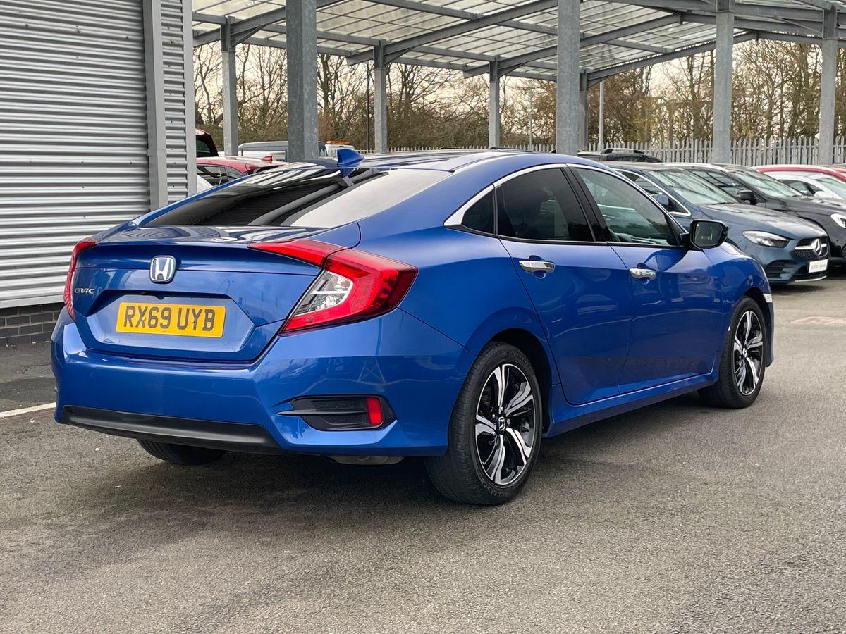 Electric blue deals civic