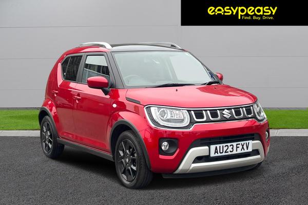 Used 2023 Suzuki IGNIS 1.2 Dualjet 12V Hybrid SZ-T 5dr D7Z Burning Red/Black roof at easypeasy