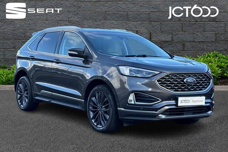 Used 2019 Ford Edge 2.0 EcoBlue Vignale SUV 5dr Diesel Auto AWD (238 ps) Magnetic Grey Metallic at JCT600