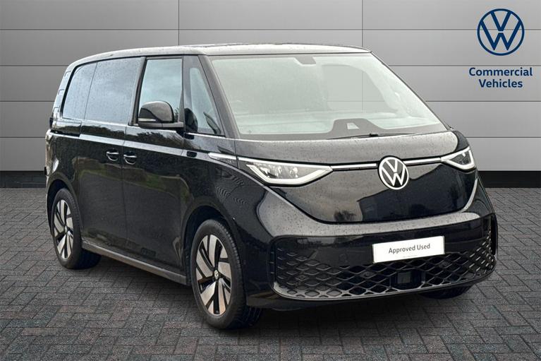Used 2025 Volkswagen Id. Buzz Cargo Pro 79kWh Commerce Plus Panel Van 5dr Electric Auto (286 ps) Deep Black at JCT600