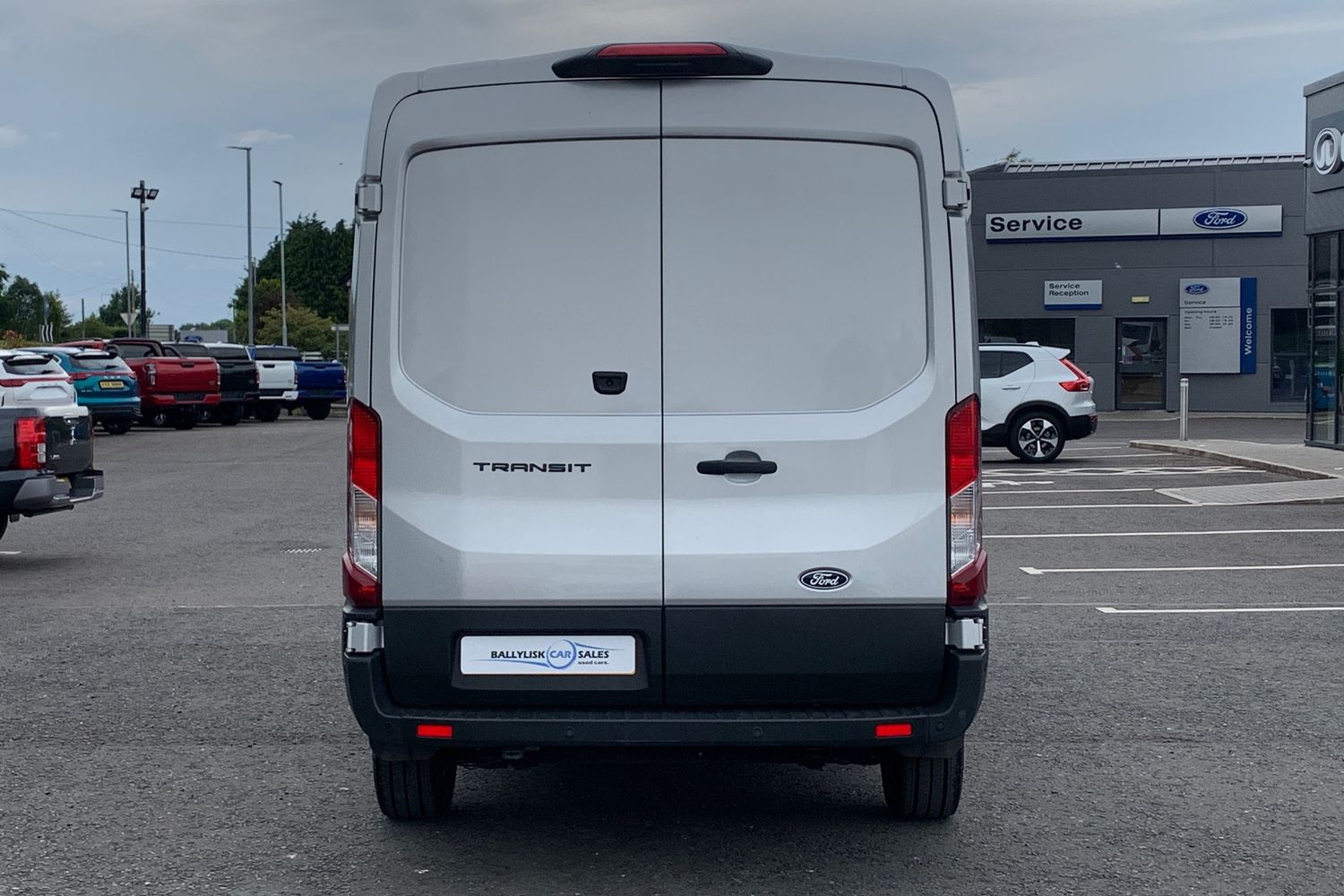 2025 Ford Transit 2.0 350 EcoBlue Limited FWD L3 H2 (165 ps) in Silver with 23K - vehicle photo 5 for sale on PureCar