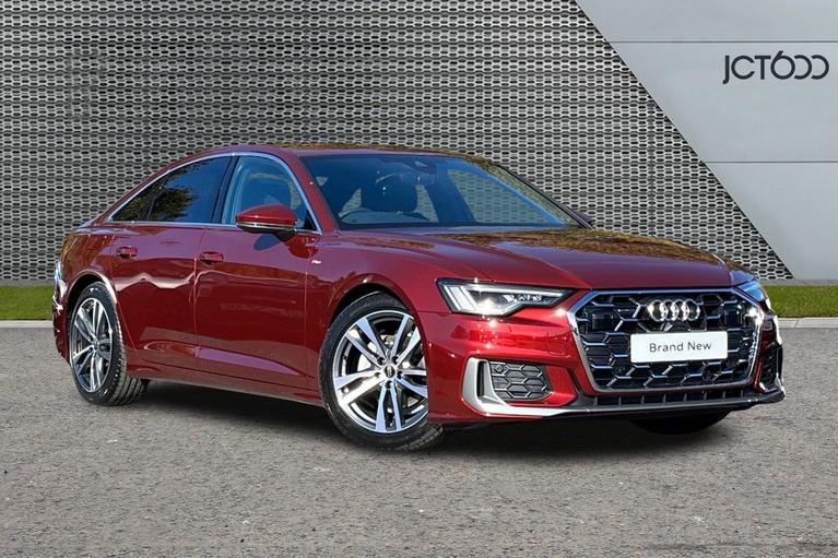 Used ~ AUDI A6 Audi A6 S line 40 TDI quattro Grenadine red at JCT600