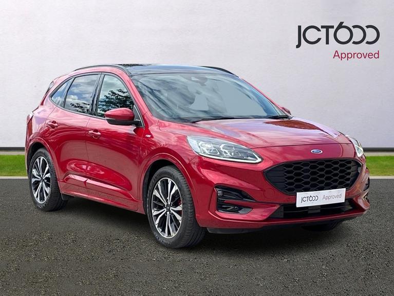 Used 2021 FORD Kuga 1.5 EcoBlue ST-Line X Edition SUV 5dr Diesel Manual Euro 6 (s/s) (120 ps) Red at JCT600