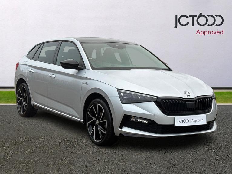 Used 2023 ŠKODA Scala 1.5 TSI Monte Carlo Hatchback 5dr Petrol DSG Euro 6 (s/s) (150 ps) Silver at JCT600