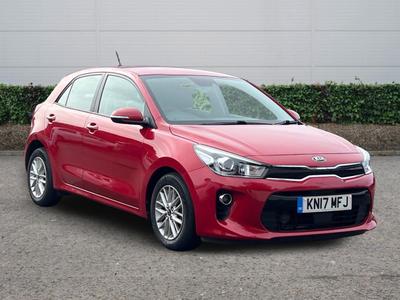 Used 2017 Kia Rio 1.4 MPi 2 Blaze Red at Kia Motors UK