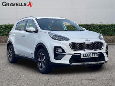 Used 2018 Kia SPORTAGE 1.6 GDi Edition 25 SUV 5dr Petrol Manual Euro 6 (s/s) (130 bhp) White at Gravells