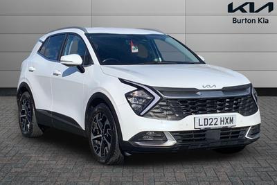 Used 2022 Kia Sportage 1.6 T-GDi ISG 3 Fusion White at Kia Motors UK