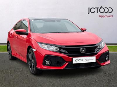2019 HONDA Civic 1.0 VTEC Turbo 126 EX 5dr CVT at JCT600