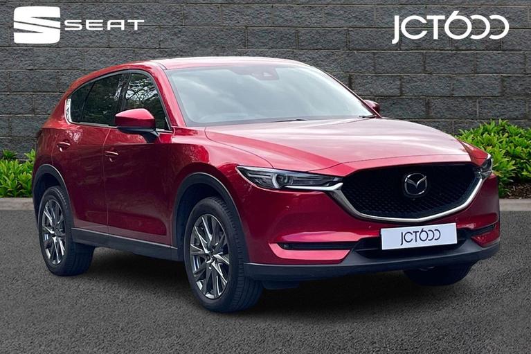 Used 2021 MAZDA CX-5 2.0 GT Sport 5dr Red at JCT600