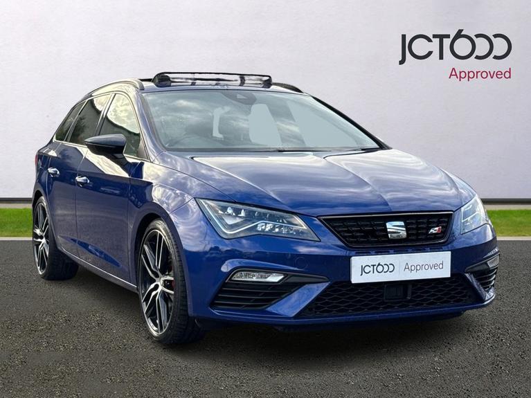 Used 2018 SEAT Leon 2.0 TSI Cupra 300 ST 5dr Petrol DSG 4Drive Euro 6 (s/s) (300 ps) Blue at JCT600