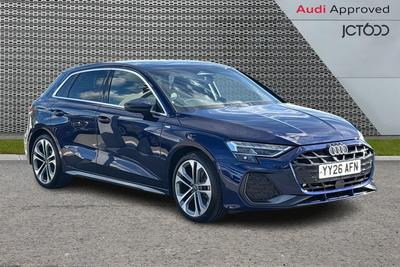 2026 AUDI A3 1.5 TFSI 150 S Line 5dr S Tronic at JCT600
